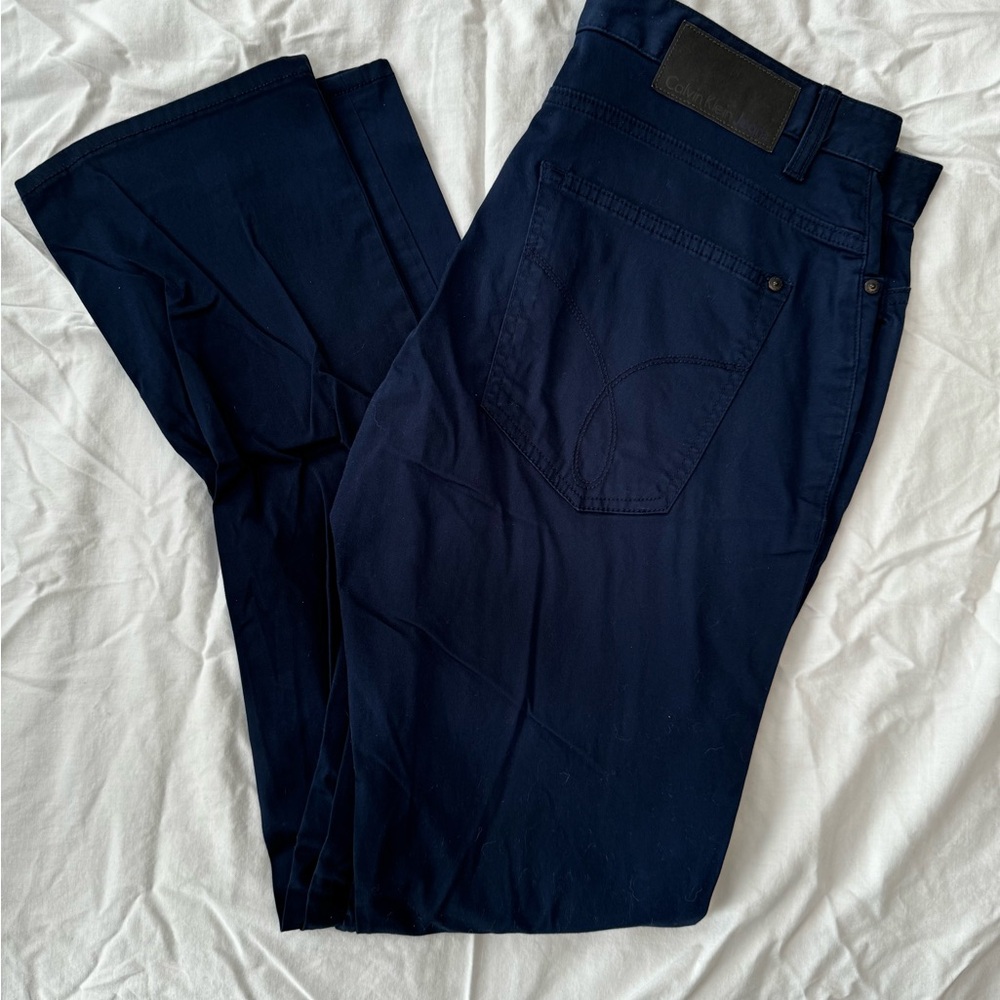 Calvin Klein Jeans Navy Straight Cut